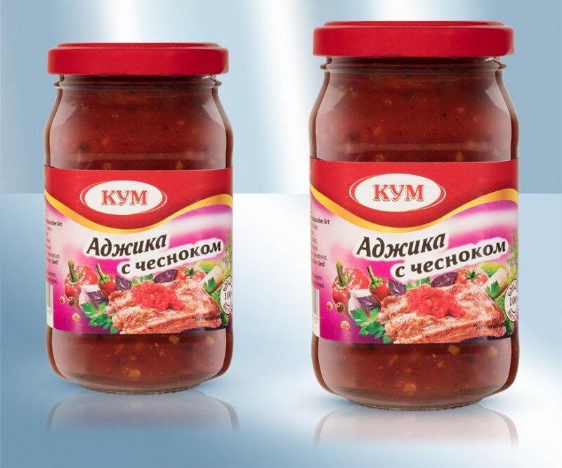 . Salsa picante Adzhika, 212 g