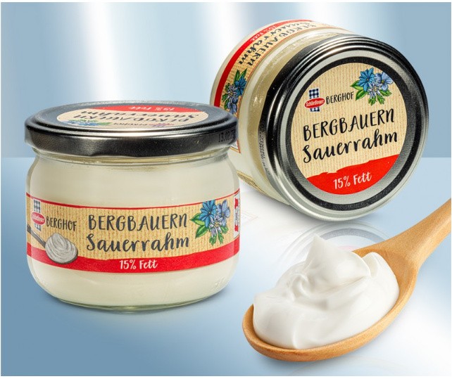 Сметана из сливок, 15% жирности 0,2 Кг