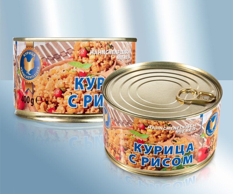 Arroz com frango, 400 g