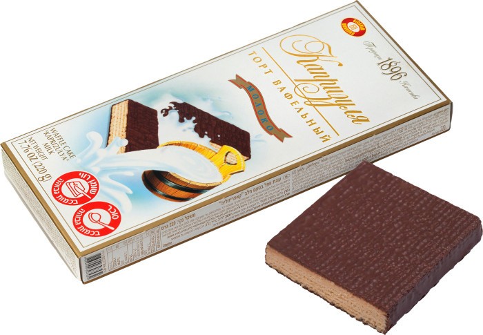 Pastel de gofre Leche Kaprizulya 220g HBC