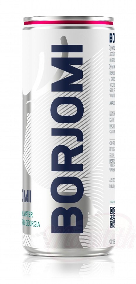 Agua mineral natural Borjomi 0,33l