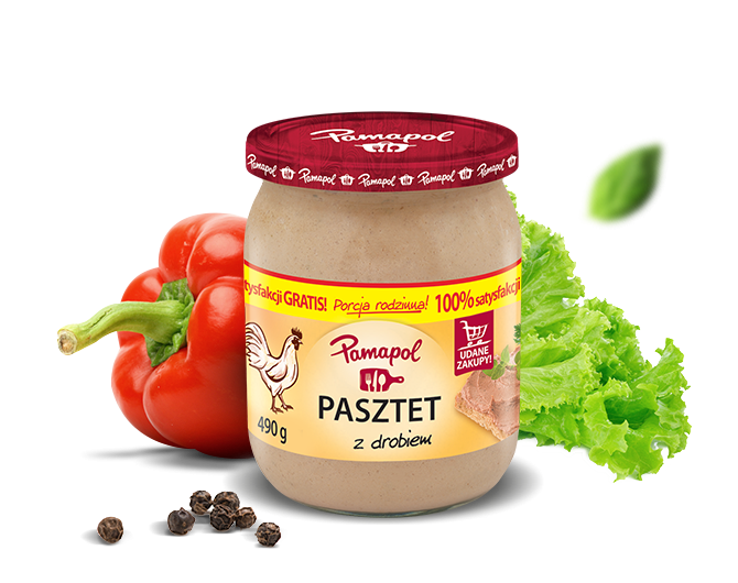 Паштет с куриным мясом, 490 г