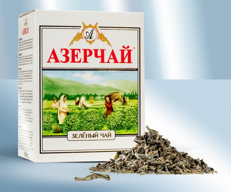 Te verde de hojas sueltas "Azerchay", 100 g
