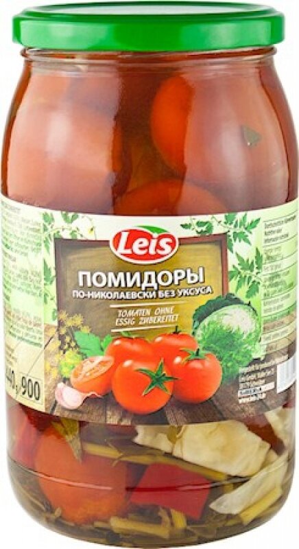 Помидоры консервированные, 880 г