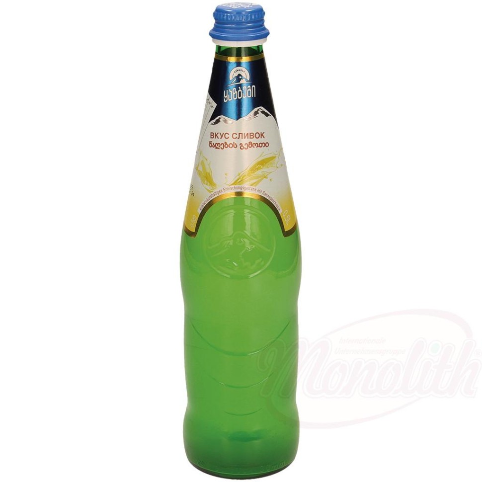 Газированный напиток со вкусом сливок 0.5l