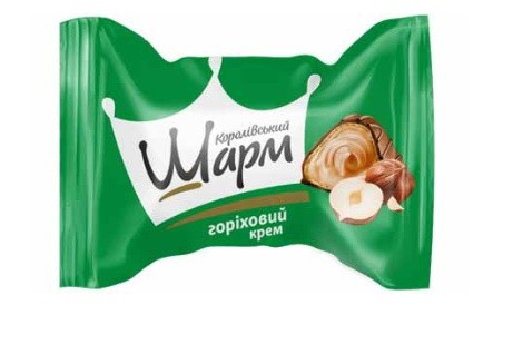 Цукерки Королівський шарм з горіховою начинкою АВК 100г