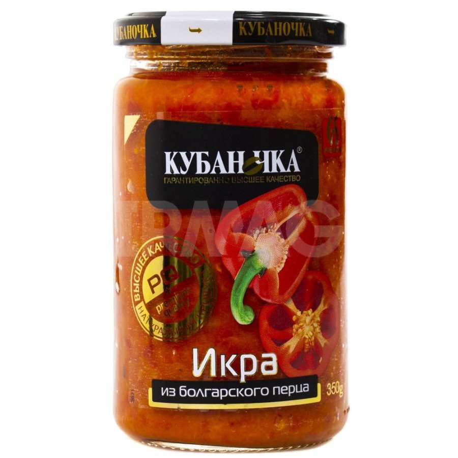 Икра Кубаночка из балгарского перца (350 г)