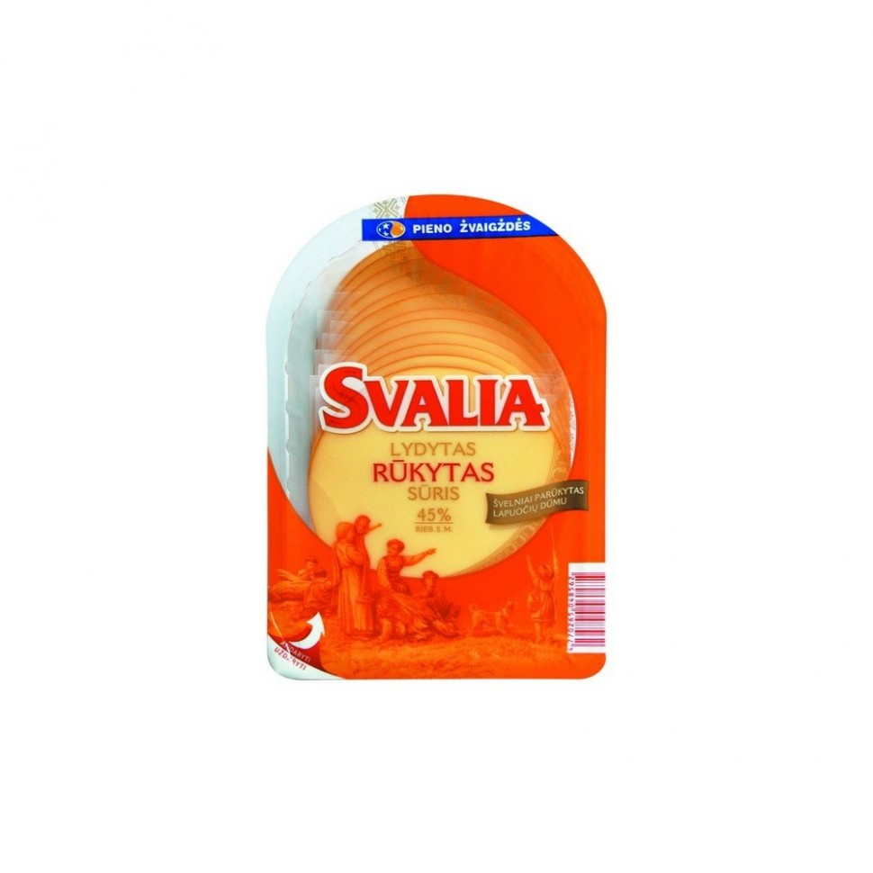 Queijo defumado processado Svaliya 45% rsm fatiado 150g