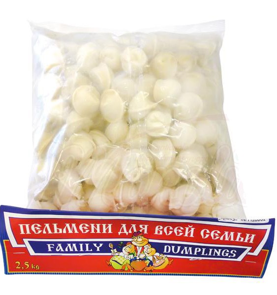 Пелмени семейные, 2500 г