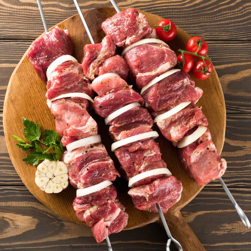 Shish kebab de cerdo 2.500g