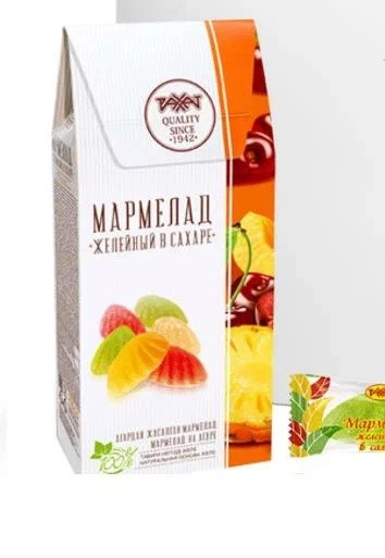 Мармелад Рахат Желейный в сахаре 250гр
