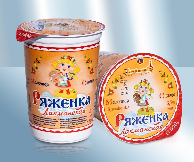 Ряженка "Молочная сказка" 3.7% жирности 500 мл