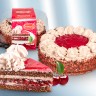 Шоколадный торт с вишней, замороженный 600г
