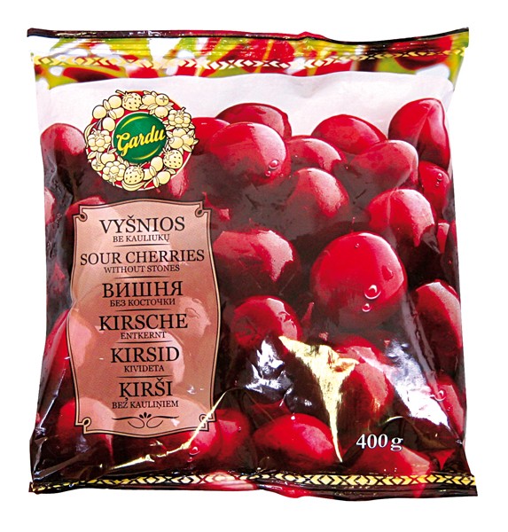 Вишня заморожена без кісточки, 400 г