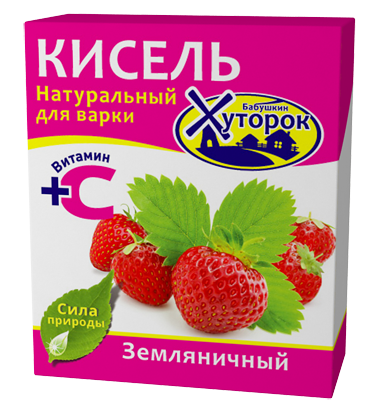 Кисель земляника, 180 г