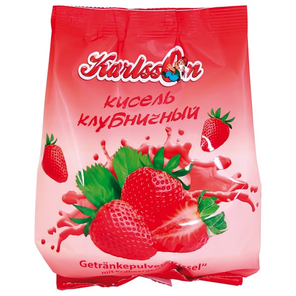 Кисель полуничний сухий, 250 г