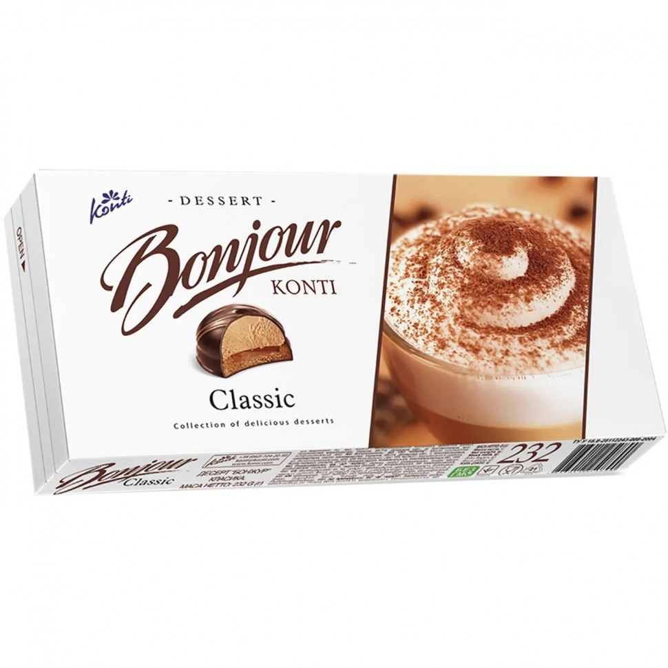 Десерт Konti Bonjour классика 232 г