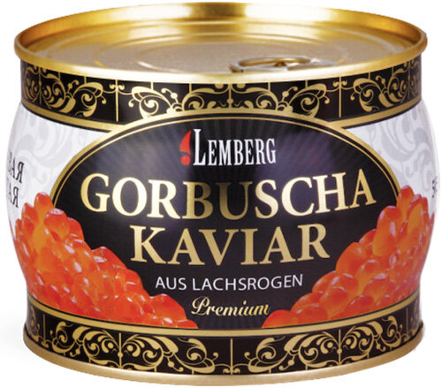 Икра лососевая горбушa "Lemberg", 500 г