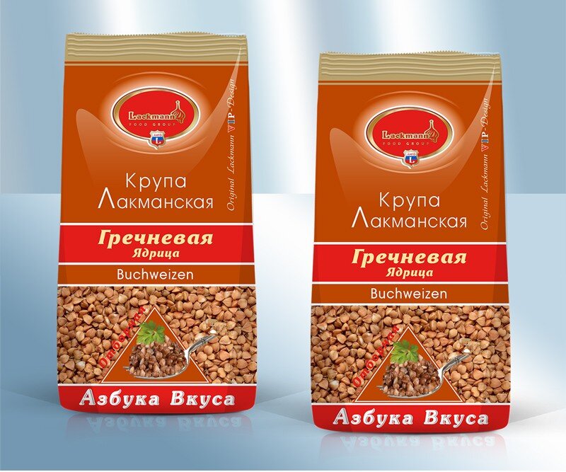 . Grano de alforfon (trigo sarraceno), "Lackmann", 800 g
