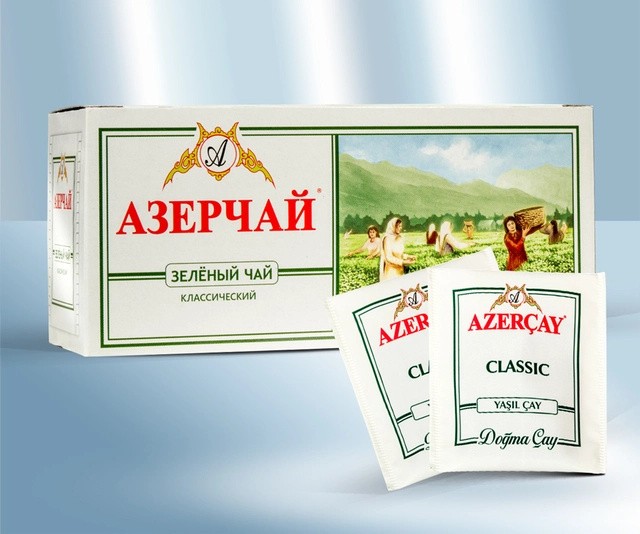 Чай зеленый "классический" в пакетиках 50г