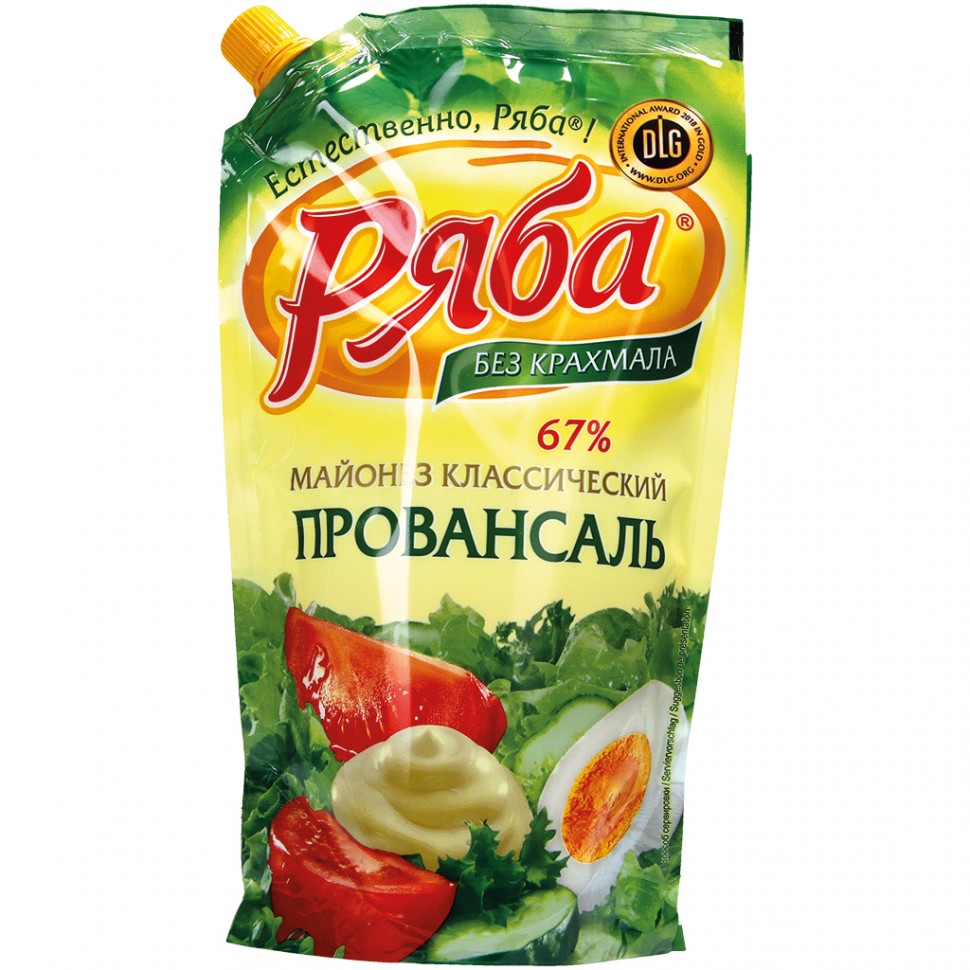 Майонез "Ряба" классический провансаль, 410 г