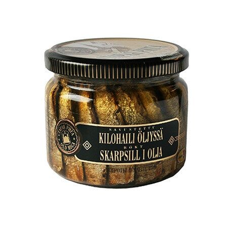 Шпроты Old Riga Kilohailit oljyssa, 250 гр