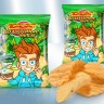 Chips "Lava-Lava" con sabor a crema agria y hierbas, crujientes 50g