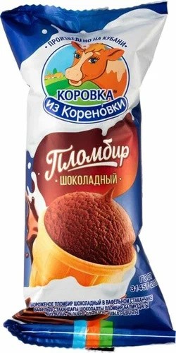 Helado VACA DE KORONOVKA helado chocolate vaso 100g