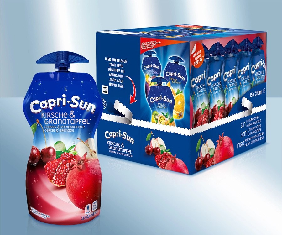 Напиток "Capri-Sun", Вишня-гранат, 330мл