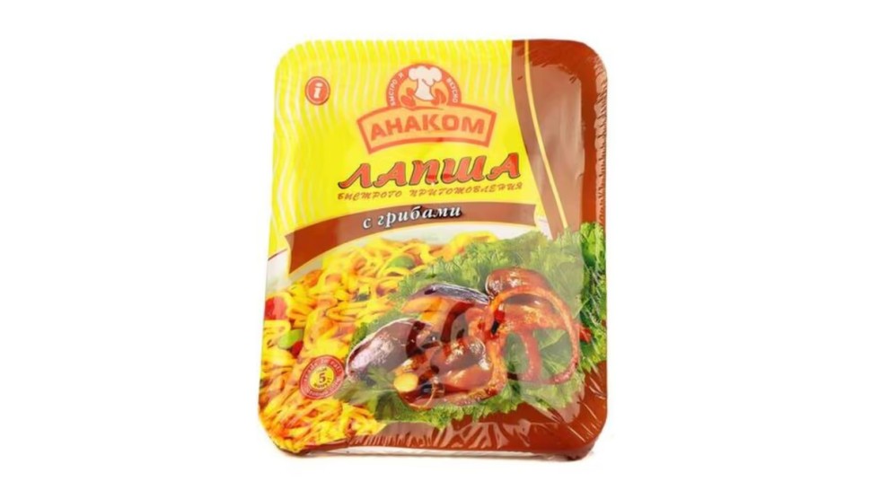 Лапша АНАКОМ cо Вкусом Грибов, 90 г