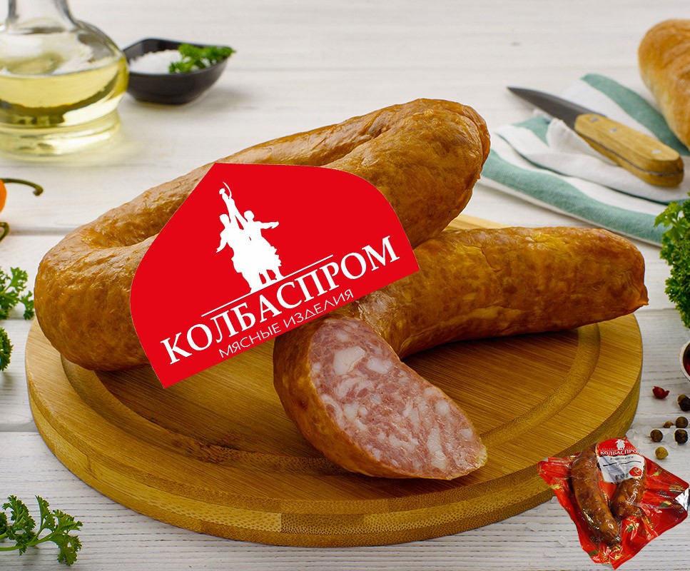 Ковбаса, сільська з печі, 430 г
