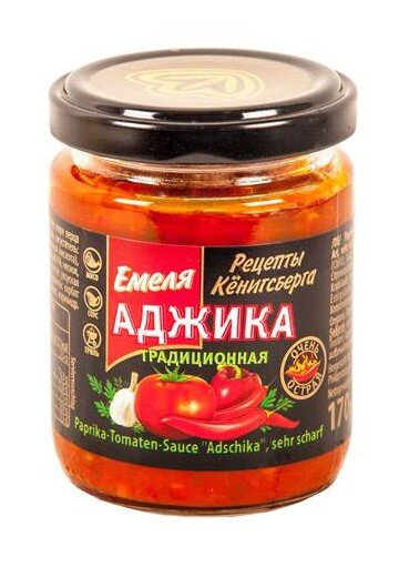 Comida russa. Molho "Emelya", 170 g