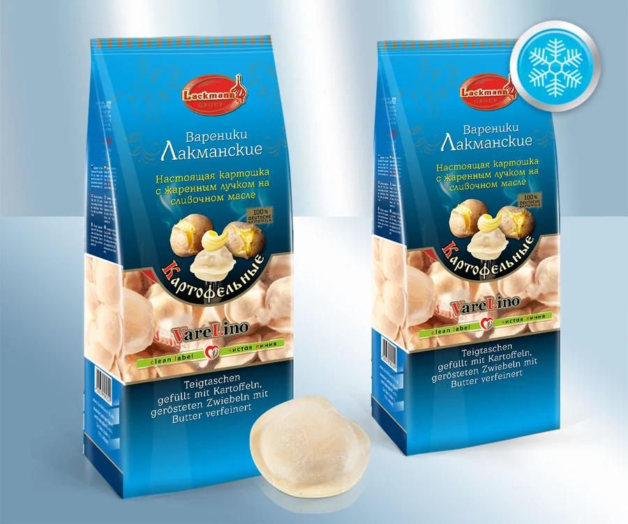 Vareniki com recheio de batata, 900 g