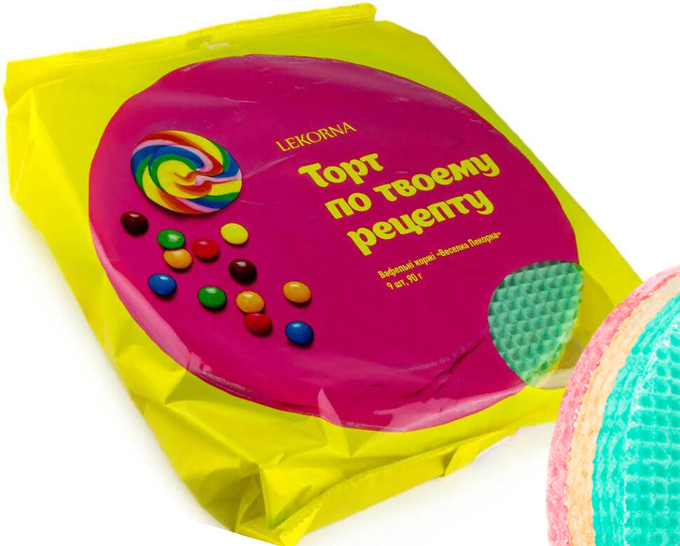 Folhas waffle, 90 g