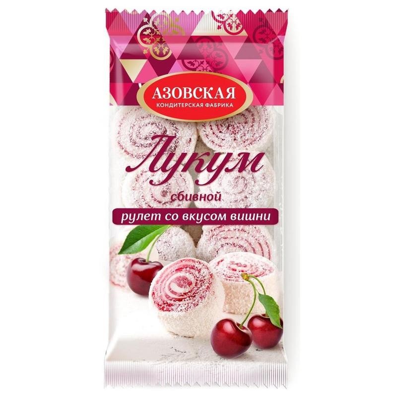 Рулет Лукум со вкусом вишни 250г