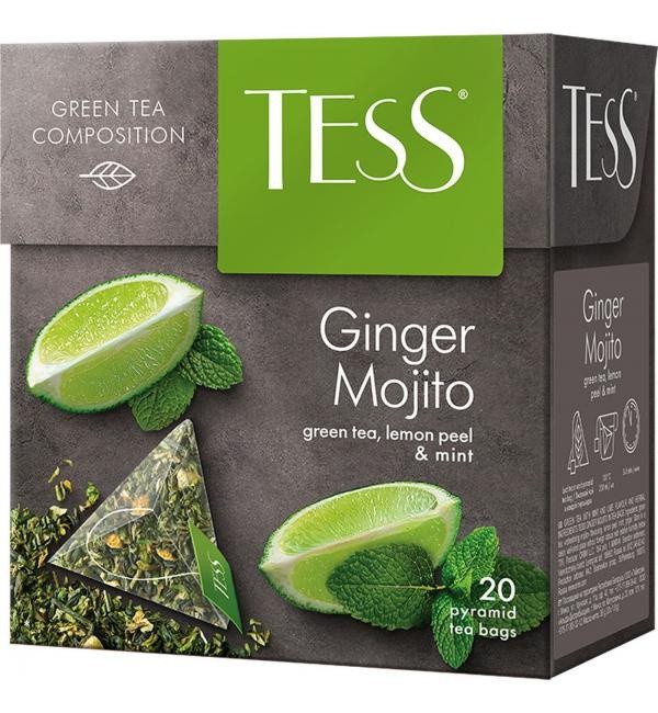 Chá verde Tess Ginger Mojito 36g