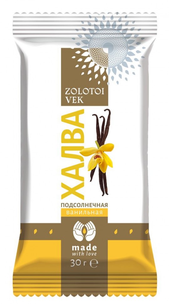 Halva girassol baunilha Idade de ouro 30 g