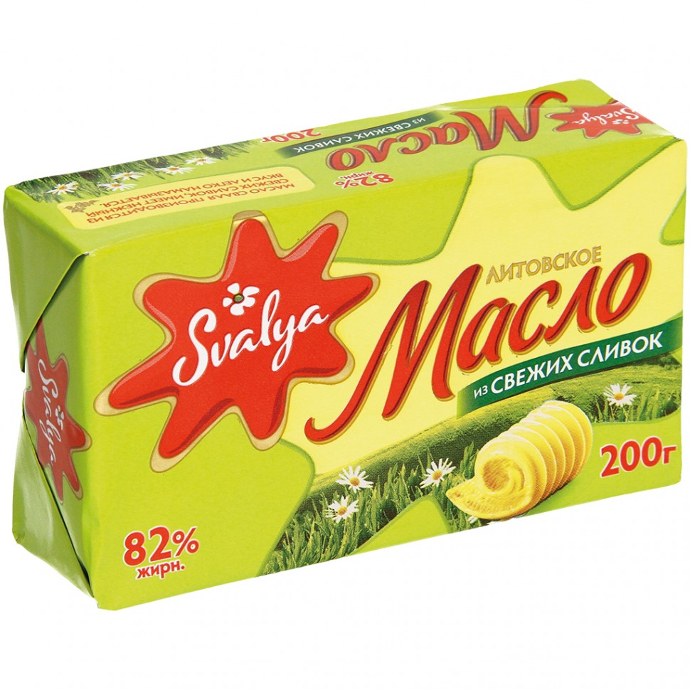Mantequilla lituana 82% 200 g