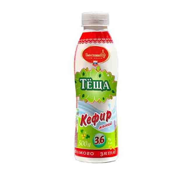 КЕФИР ТЁЩА 3,6% 0,5 Л