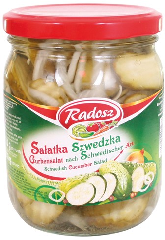Салат из огурцов по-шведски, 510 г