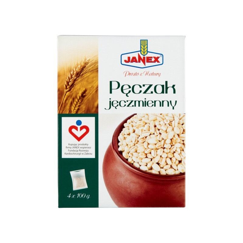 ПЕРЛОВАЯ КРУПА 4 пакетика по 100 г "Janex"
