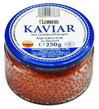 Икра лососевая форели, аквакультура, 250 г
