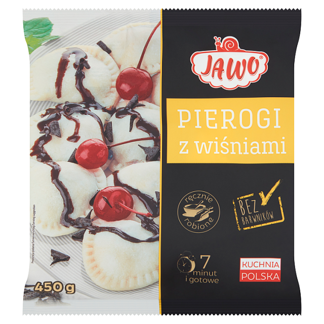 Десертные вареники с вишней 400 г.