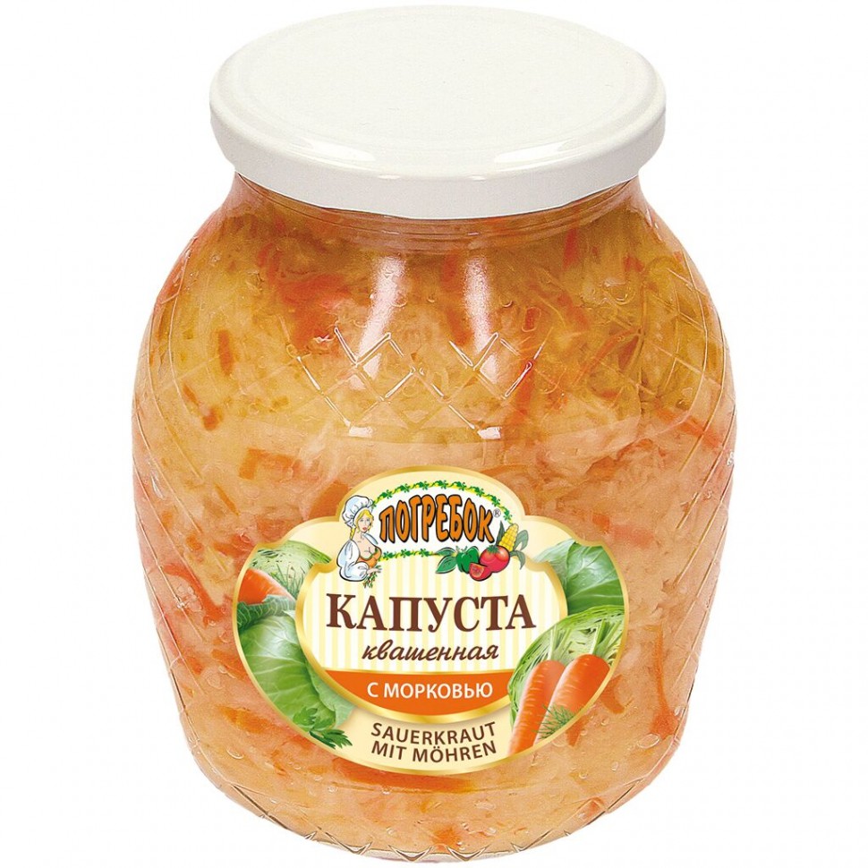 Chucrute com cenoura, 840 g