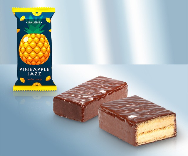 Doce Wafer "Jas de Abacaxi" 100g