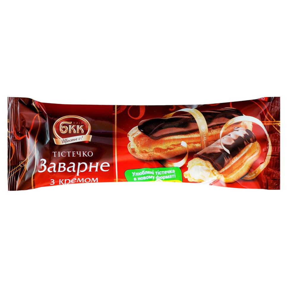 Pastelitos de crema BKK con nata 60 g¶