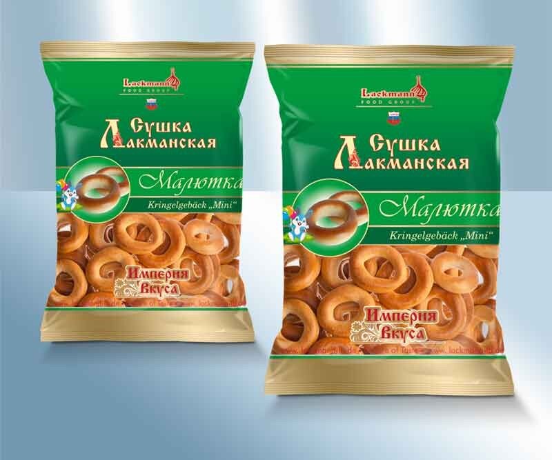 Doce russo. Donuts "Malutka" com sabor a natas, 300 g