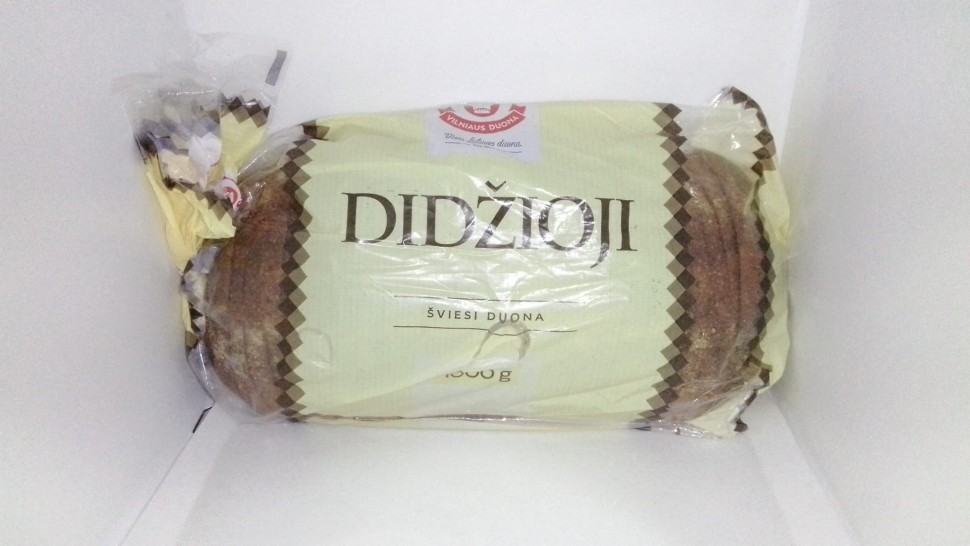 Светлый хлеб "Didzioji" 1кг
