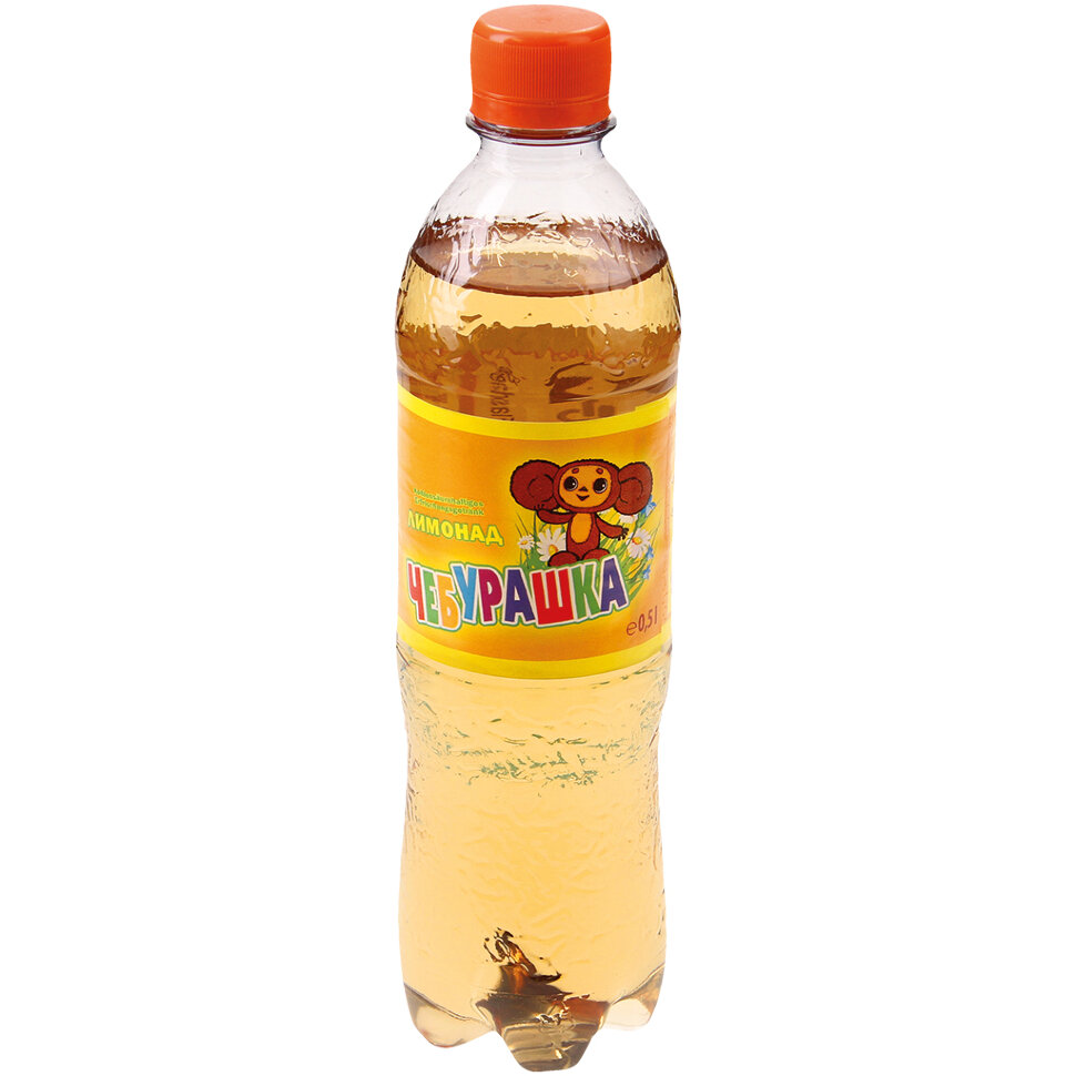 Bebida gaseificada russa "Cheburashka", 0,5 l