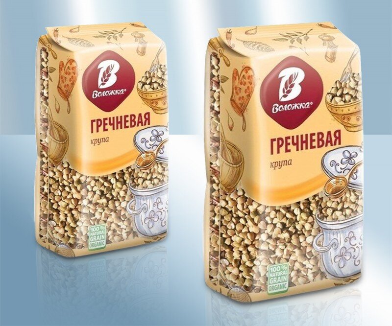 Крупа гречневая "Во ложка", 800 г